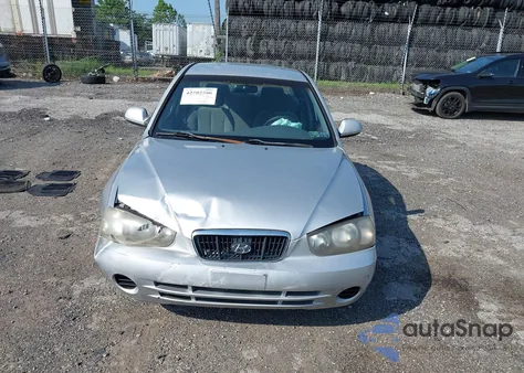 2003 Hyundai Elantra Gls/Gt z USA, uszkodzony, nr VIN KMHDN45D43U681813
